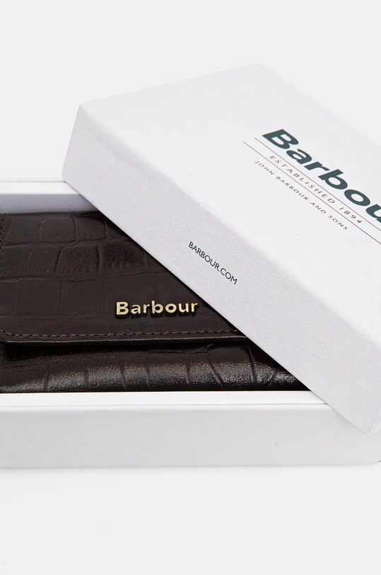 Barbour portofel de piele maro LLG0025