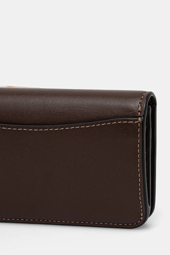 Аксесоари Кожен портфейл Coach CR990 кафяв