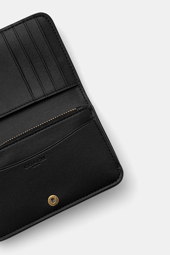 Кожен портфейл Coach CR990 черен AA00