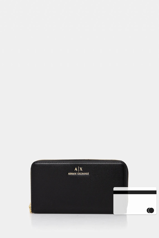 Armani Exchange portfel czarny XW000359.AF12040.NOS