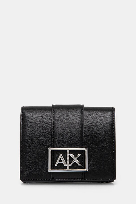 Гаманець Armani Exchange імітація лицьової шкіри чорний XW000360.AF12039.NOS