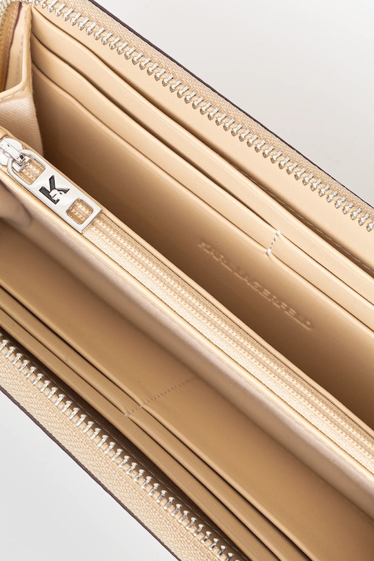 Портмоне Karl Lagerfeld IKON бежов A1W32044