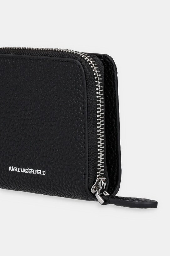 Karl Lagerfeld portfel IKON A1W32126 czarny AA00