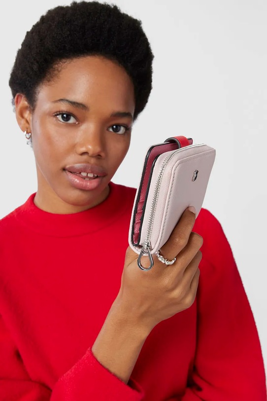 Tous portfel NEW DUBAI SAFFIANO różowy 2001689913