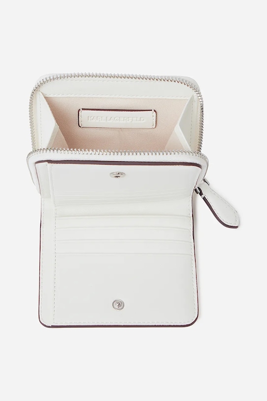 Akcesoria Karl Lagerfeld portfel IKON A2W32018 biały