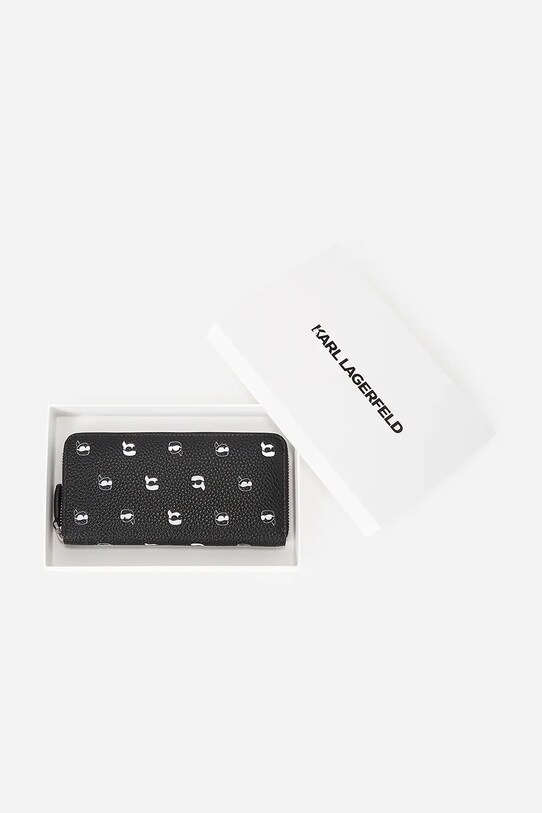Karl Lagerfeld portfel czarny A2W32038