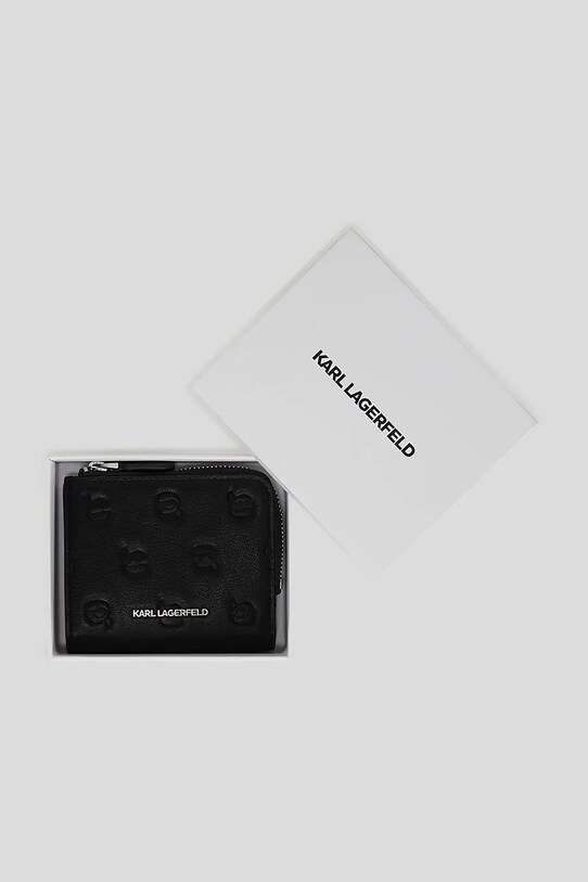 Karl Lagerfeld portofel negru A3W32007