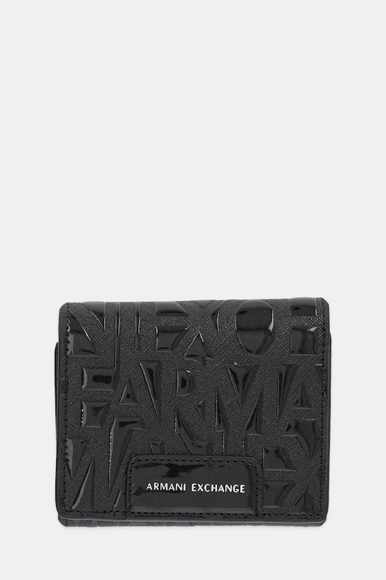 Armani Exchange portfel tekstylny czarny XW001595.AF17290.NOS