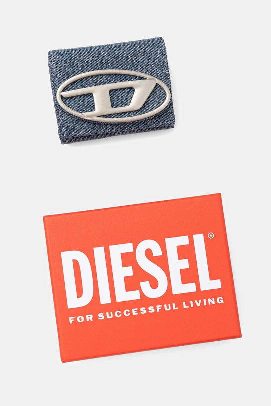 Diesel portfel 1DR 1DR TRI FOLD COIN XS II X09887.P1730 niebieski