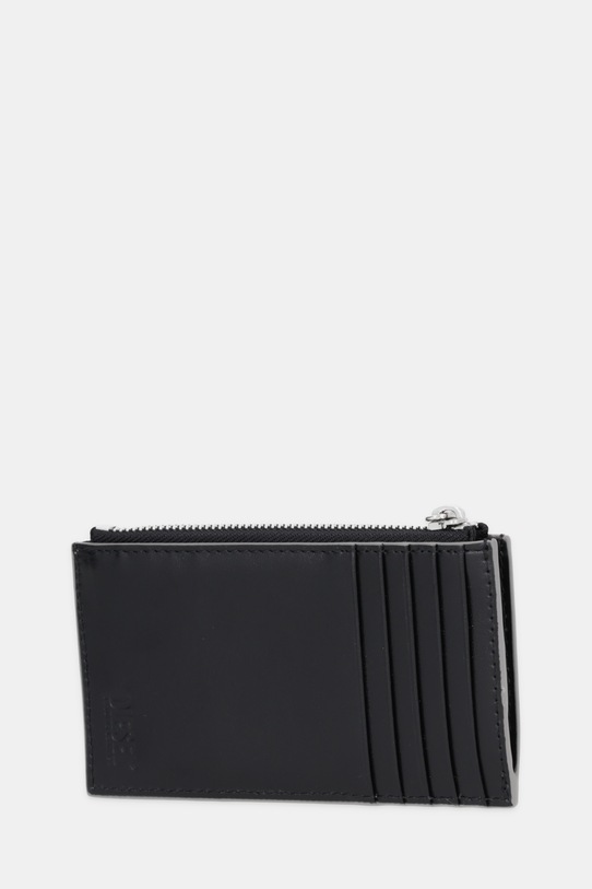 Diesel portfel skórzany 1DR 1DR CARD HOLDER III X10270.PS202 srebrny AA00