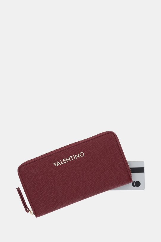 Valentino Bags portfel BRIXTON VPS7LX155 bordowy