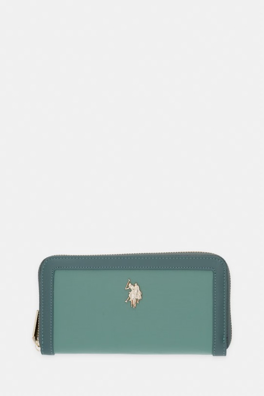 U.S. Polo Assn. portfel damski Houston turkusowy WEUHU6384WZC