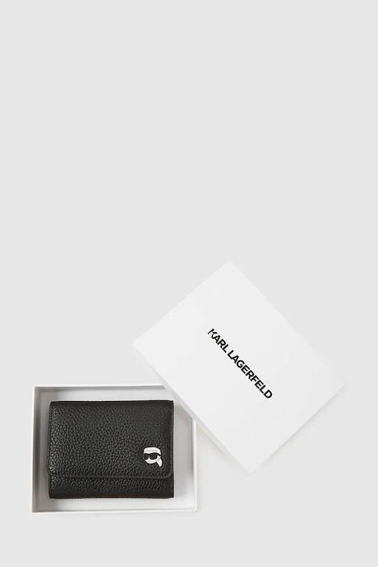 Портмоне Karl Lagerfeld IKON черен A4W32003