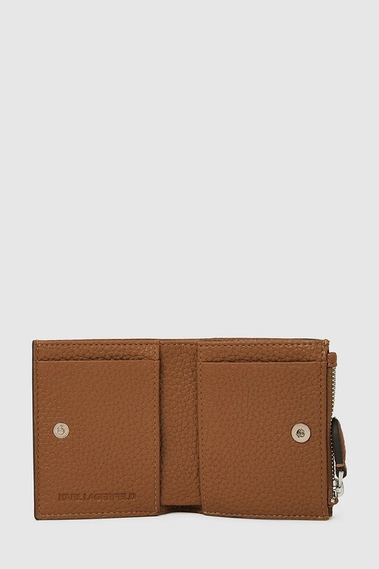 Аксесоари Портмоне Karl Lagerfeld IKON A4W32005 кафяв