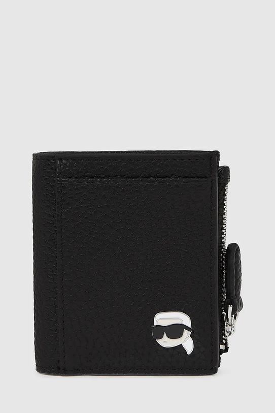 Портмоне Karl Lagerfeld IKON изкуствена кожа черен A4W32005