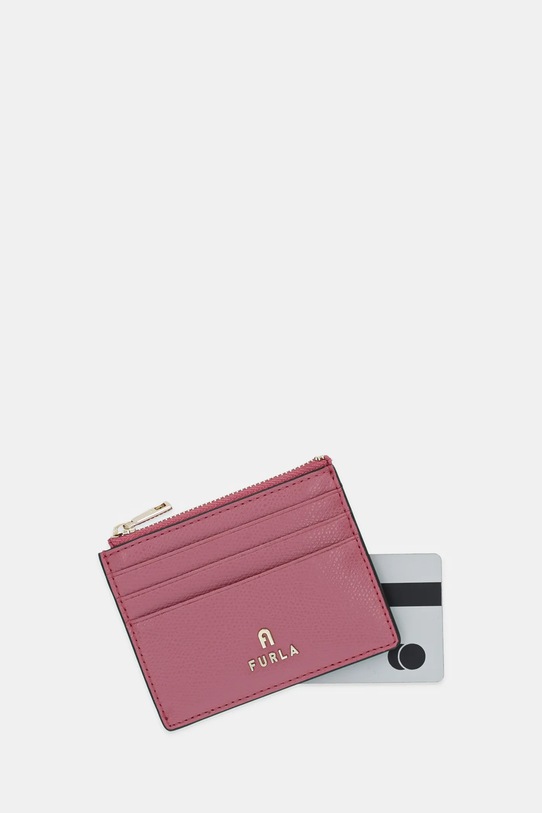 Akcesoria Furla portfel skórzany WP00388.ARE000.4147S różowy