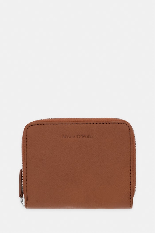 Marc O'Polo portfel damski skórzany CARLA brązowy 5000006718