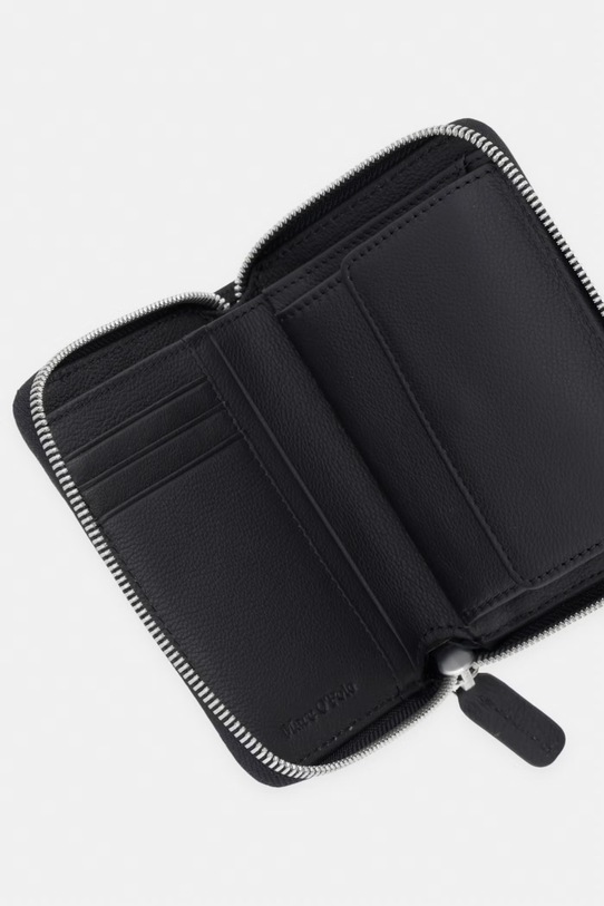 Akcesoria Marc O'Polo portfel damski skórzany CARLA 5000006718 czarny