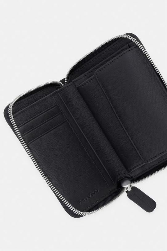 Akcesoria Marc O'Polo portfel damski skórzany CARLA 5000006718 czarny