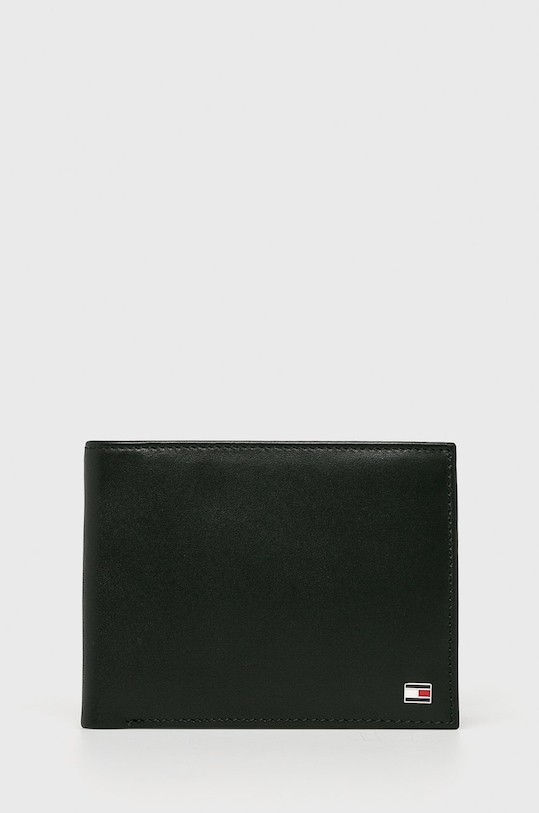 Tommy Hilfiger - Kožená peňaženka čierna AM0AM00651
