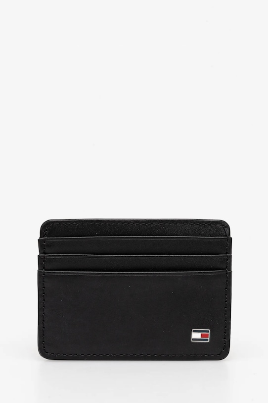 Tommy Hilfiger - Кожен портфейл Eton черен AM0AM00653