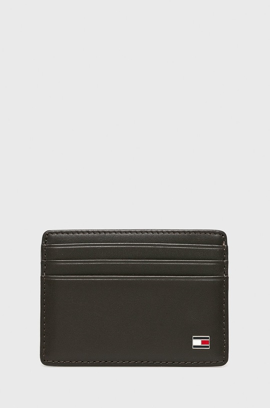 Tommy Hilfiger - Kožená peněženka Eton hnědá AM0AM00653