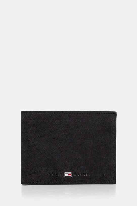 Tommy Hilfiger - Kožená peňaženka Johnson čierna AM0AM00665