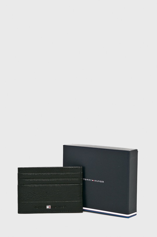 Tommy Hilfiger - Kožená peňaženka čierna AM0AM02395