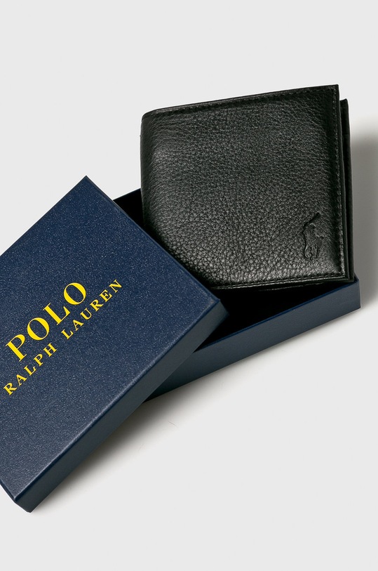 Polo Ralph Lauren - Kožni novčanik crna 405526127002