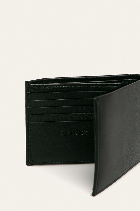 Doplnky Calvin Klein - Kožená peňaženka K50K504303 čierna