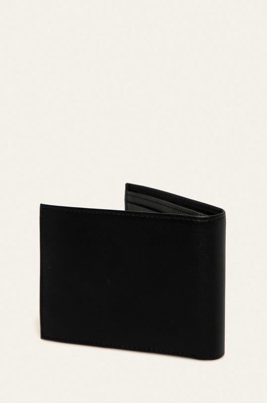 Calvin Klein - Portfel skórzany K50K504296 czarny AA00