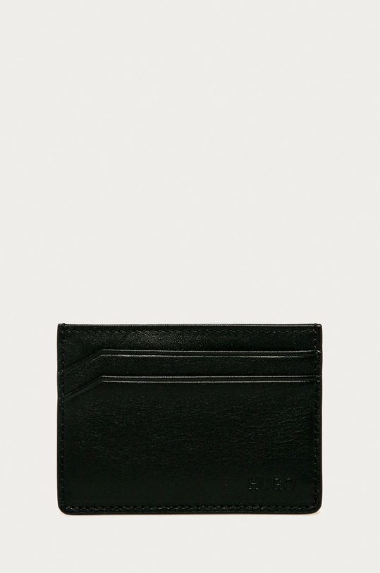 HUGO portofel de piele piele negru 50317307