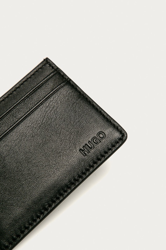 HUGO portofel de piele 50317307 negru AA00