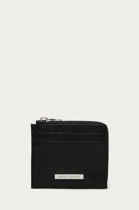 Armani Exchange Portofel imitatie de piele negru 958116.CC206