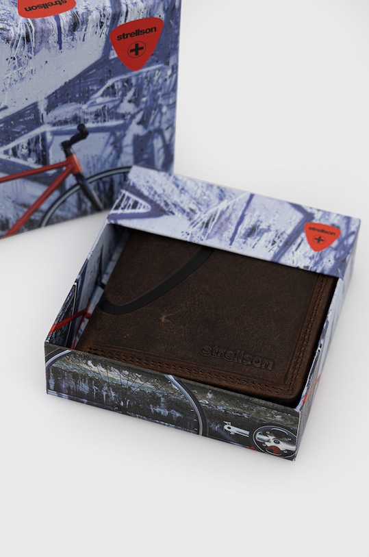 Δερμάτινο πορτοφόλι Strellson 4010000047.702