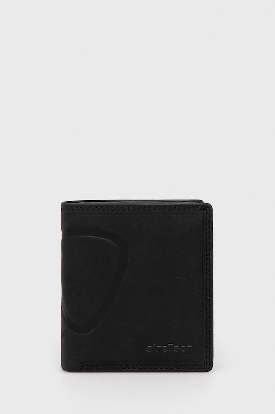 Δερμάτινο πορτοφόλι Strellson λείο δέρμα μαύρο 4010000047.900