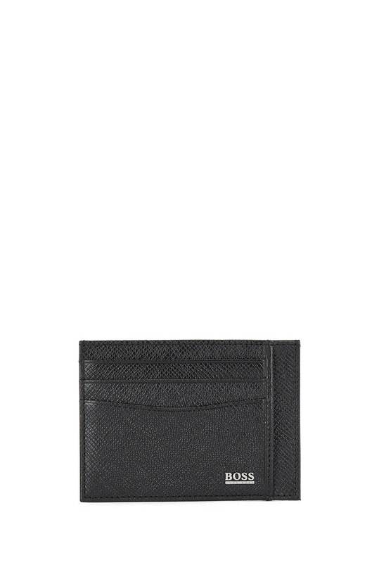 BOSS Portfel skórzany 50452087.NOS skóra licowa czarny 50452087.NOS