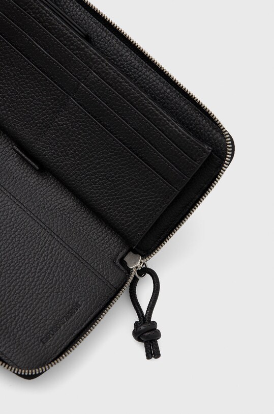 Accessori Emporio Armani portafoglio in pelle Y4R169.Y068E.NOS nero