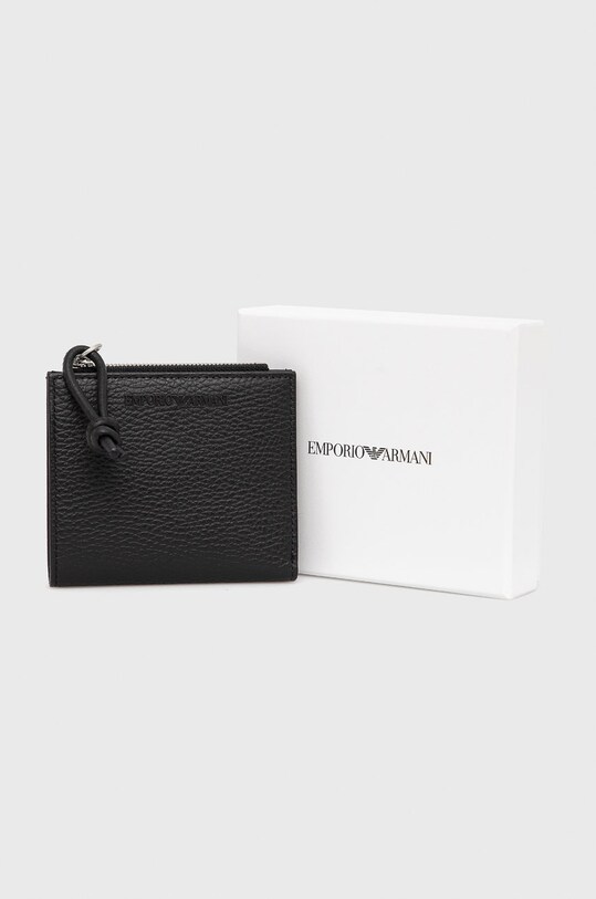 Emporio Armani portafoglio in pelle nero Y4R262.Y068E.NOS