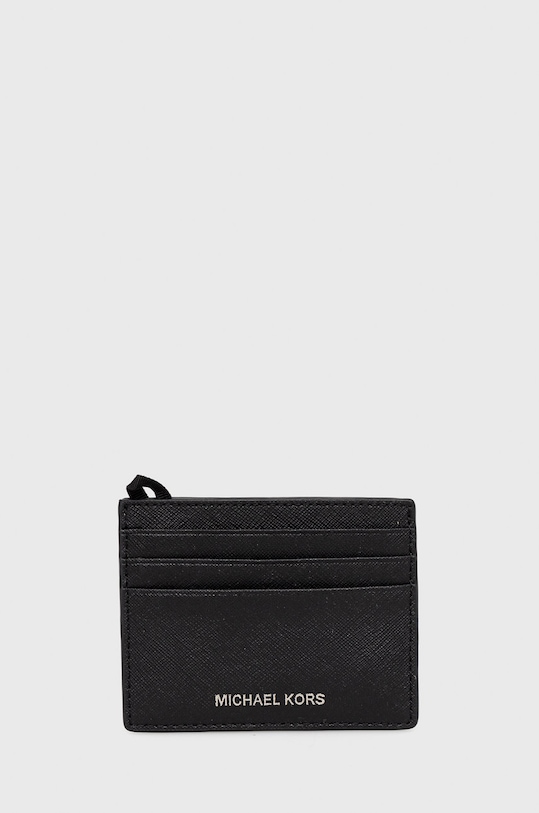 Кожаный чехол на карты Michael Kors кожа чёрный 39F6LHRD2L