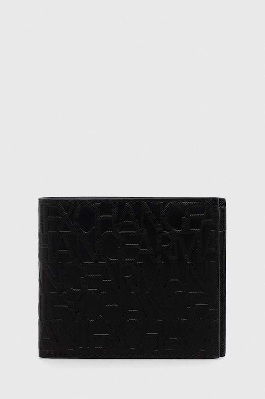 Peněženka Armani Exchange imitace kůže černá 958098.CC838.NOS