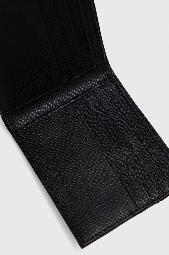 Doplnky Peňaženka a kožený obal na karty Emporio Armani Y4R237.Y138E.NOS čierna