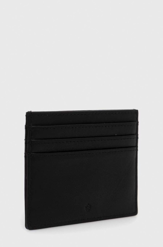 Samsonite etui na karty skórzane 135058.1041 czarny AA00