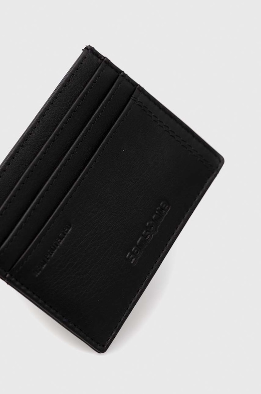 Akcesoria Samsonite etui na karty skórzane 135058.1041 czarny