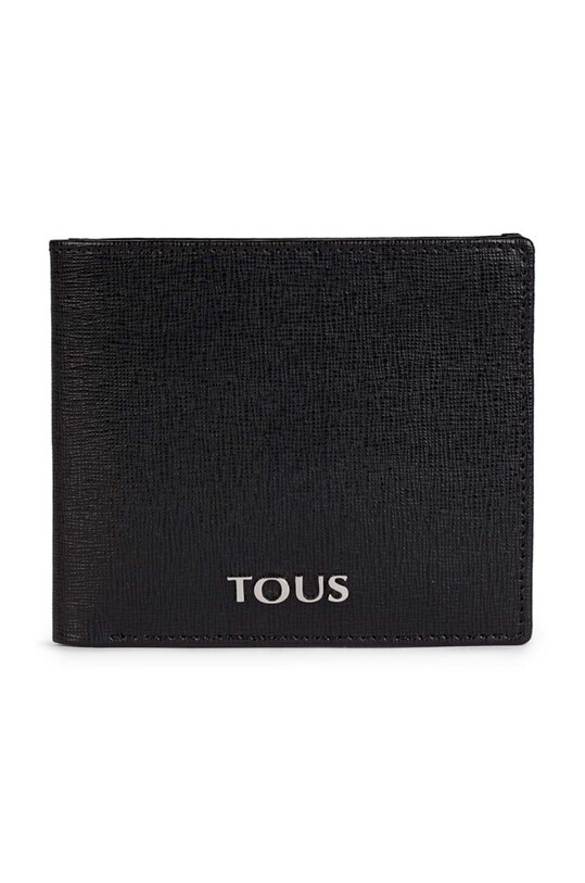 Tous portofel de piele piele negru 2000852251