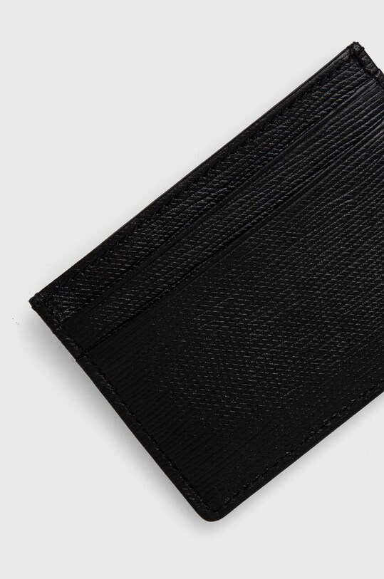 Δερμάτινη θήκη για κάρτες BOSS 50470473 μαύρο AA00