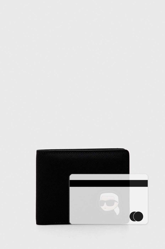 Karl Lagerfeld portofel 240M3254 negru