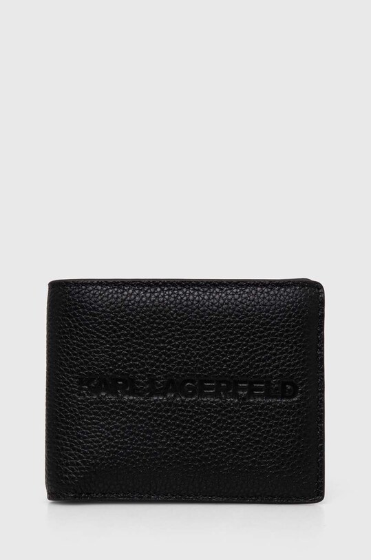 Karl Lagerfeld portofel imitatie de piele negru 241M3227