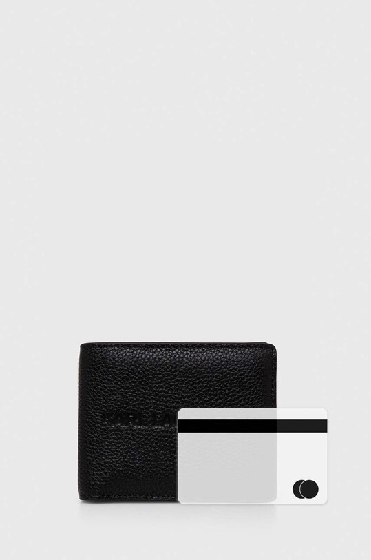 Karl Lagerfeld portofel 241M3227 negru