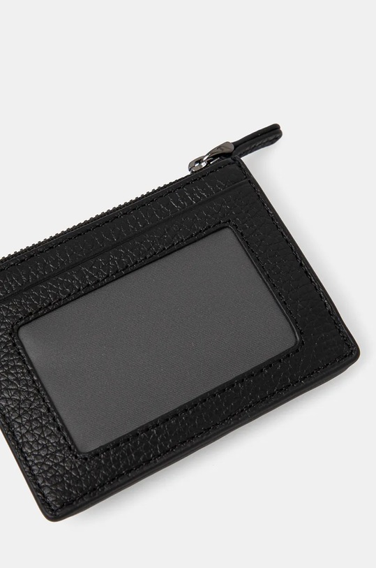 Coccinelle portofel de piele MAN SOFT E2.MUK.87.27.01 negru AW24